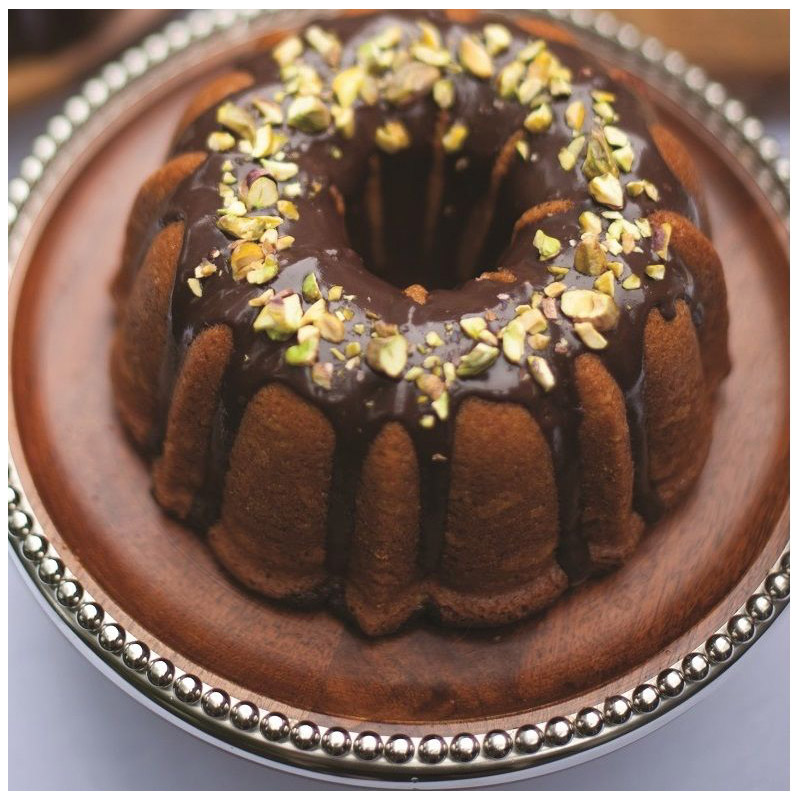 Nordic Ware Anniversary Bundt Series 50077 Cake Pan, 10 to 15 Cup, 12 in OAL, Aluminum, Non-Stick: Yes - 5