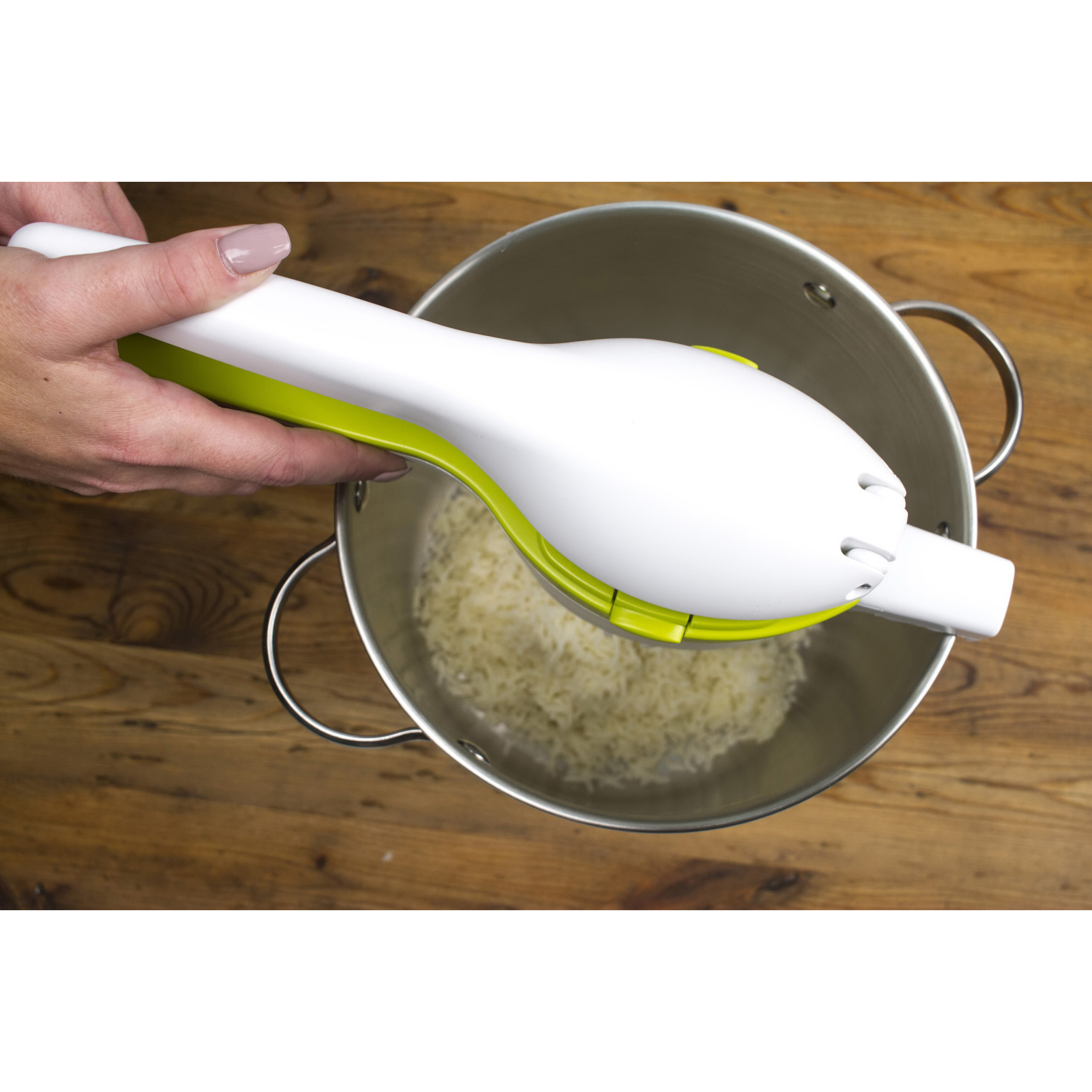 Rsvp International SPUD Potato Ricer, 13-1/2 in L, Plastic Head, Plastic Handle - 5