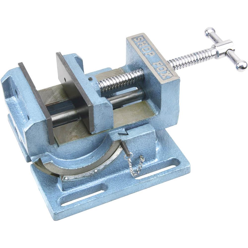 Shop Fox D2933 Angle Vise, 3-3/4 in Jaw Opening, 4-1/8 in W Jaw - 2