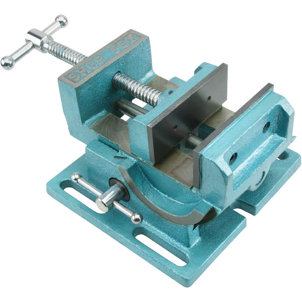 Shop Fox D2933 Angle Vise, 3-3/4 in Jaw Opening, 4-1/8 in W Jaw - 3