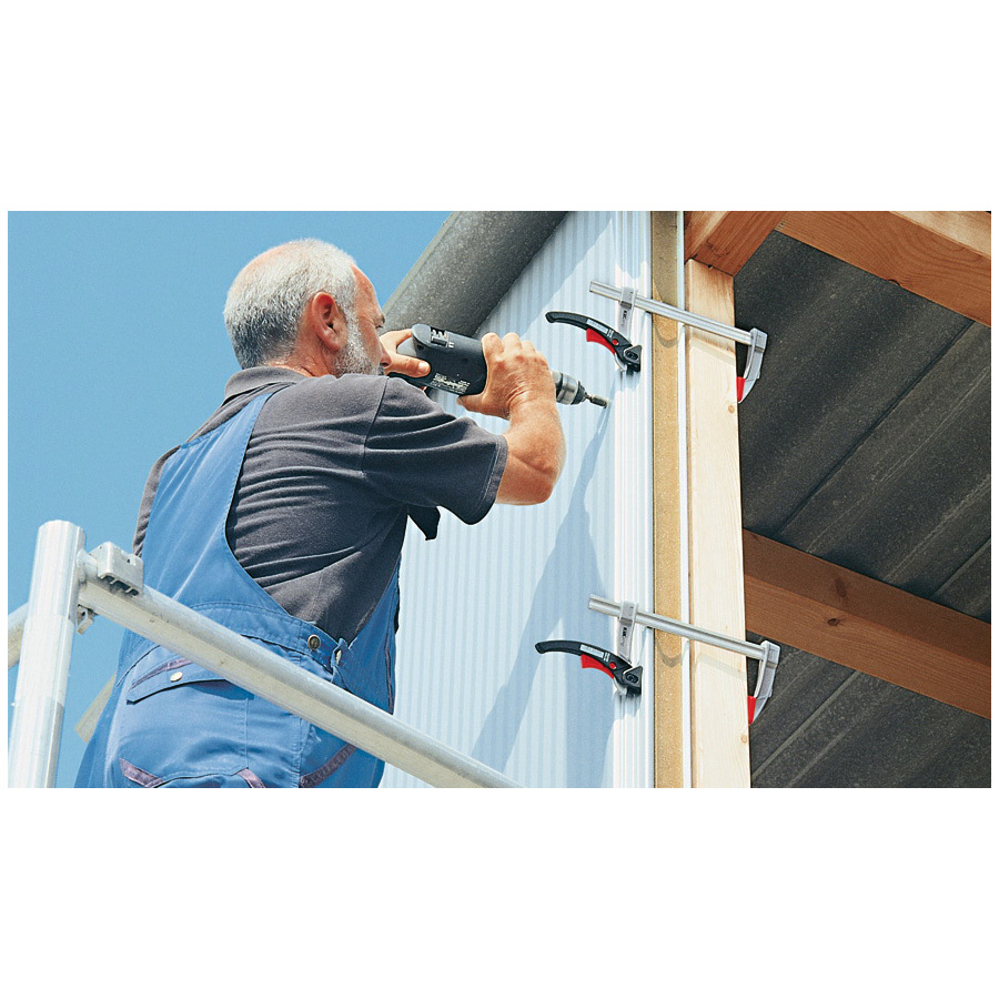 Bessey KliKlamp Series KLI3.012 Lever Clamp, 260 lb Clamping, 12 in Max Opening Size, 3 in D Throat, Steel Body - 2