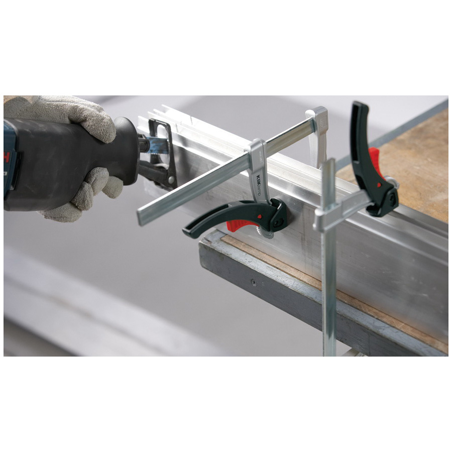 Bessey KliKlamp Series KLI3.012 Lever Clamp, 260 lb Clamping, 12 in Max Opening Size, 3 in D Throat, Steel Body - 3