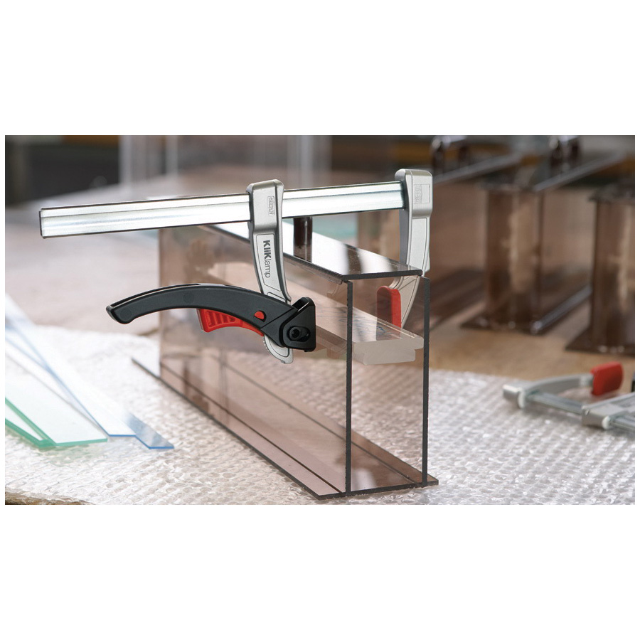 Bessey KliKlamp Series KLI3.012 Lever Clamp, 260 lb Clamping, 12 in Max Opening Size, 3 in D Throat, Steel Body - 5