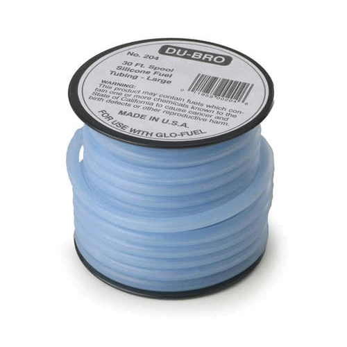 Du-Bro 897 Tubing, 5/32 in, Silicone, Blue, 25 ft L - 2