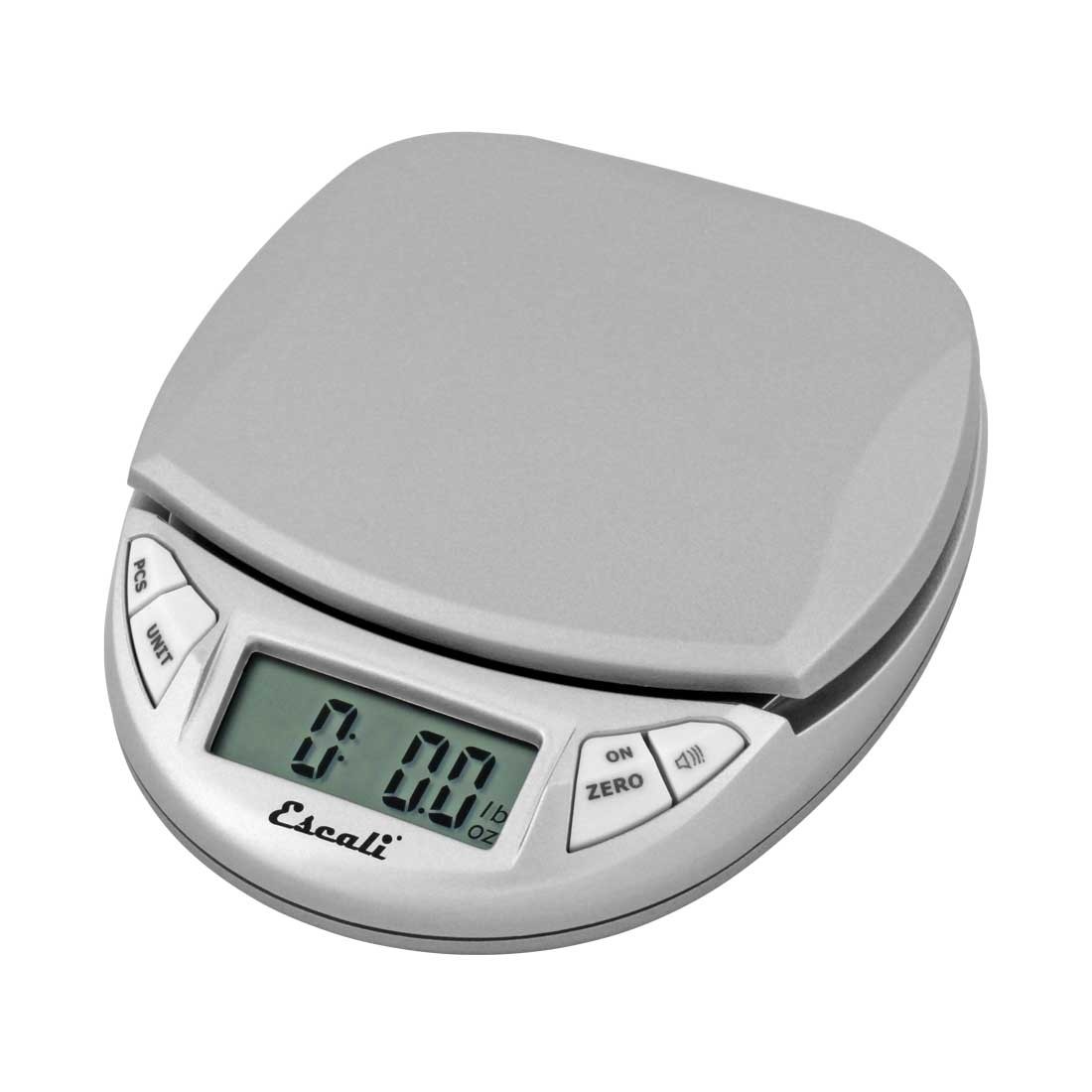 Escali N115S Pico Pocket Scale, 11 lb Capacity, Digital Display, Plastic Platform, Plastic Housing Material, Silver - 2