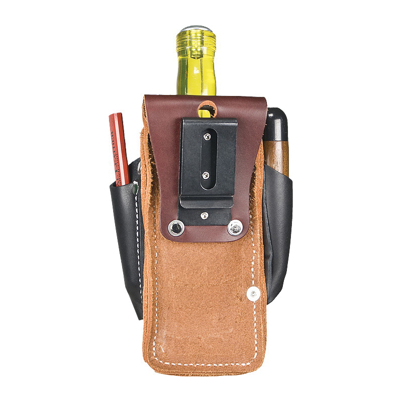 Occidental Leather 5523 4-in-1 Tool Holder, Leather, 3 in W, 8 in H, 5 in D - 2