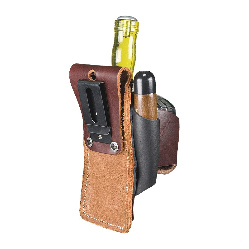 Occidental Leather 5523 4-in-1 Tool Holder, Leather, 3 in W, 8 in H, 5 in D - 3