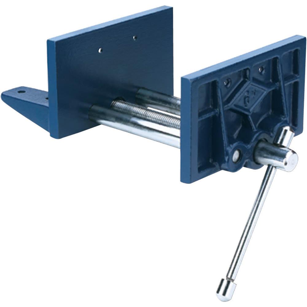 Shop Fox D2254 Wood Vise, 5-5/8 in Jaw Opening, 6 in W Jaw, 5-3/4 in D Throat, Iron/Steel - 2