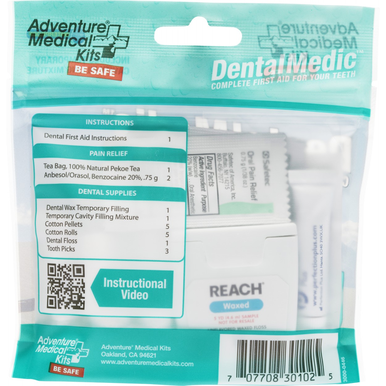 Adventure Medical Kits 0185-0102 Dental Medic First Aid - 3