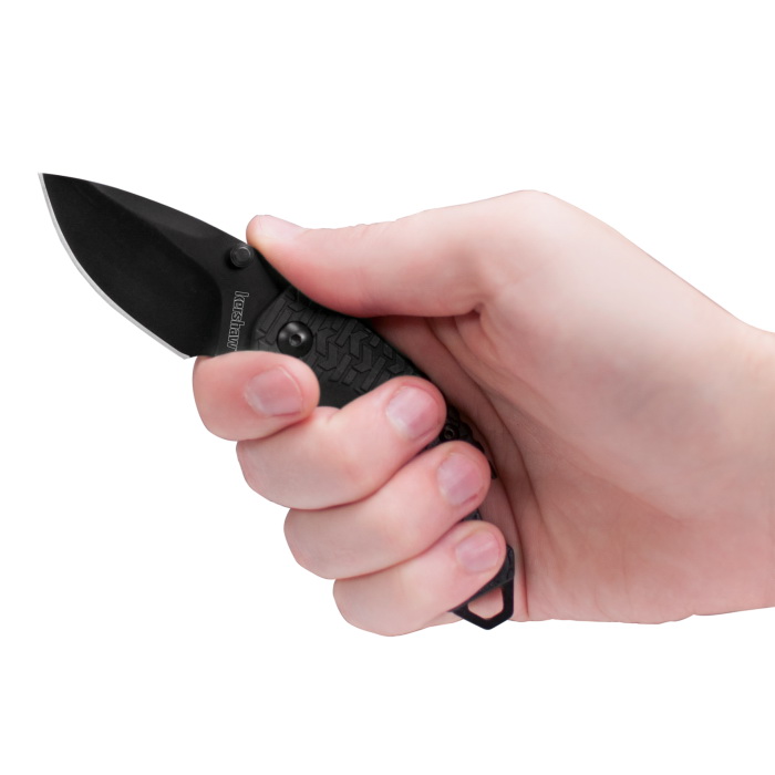 Kershaw 8700BLK Shuffle Folding Knife, 2.4 in L Blade, Steel Blade - 3