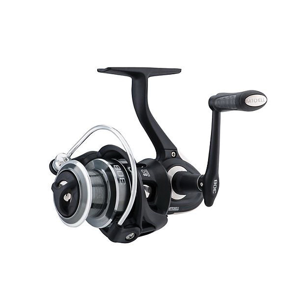 Mitchell 308 Spinning Reel, 8 lb Line, 6/275, 8/190, 10/160 lb/yd Braid, 5.1:1 Gear Ratio, Aluminum - 2