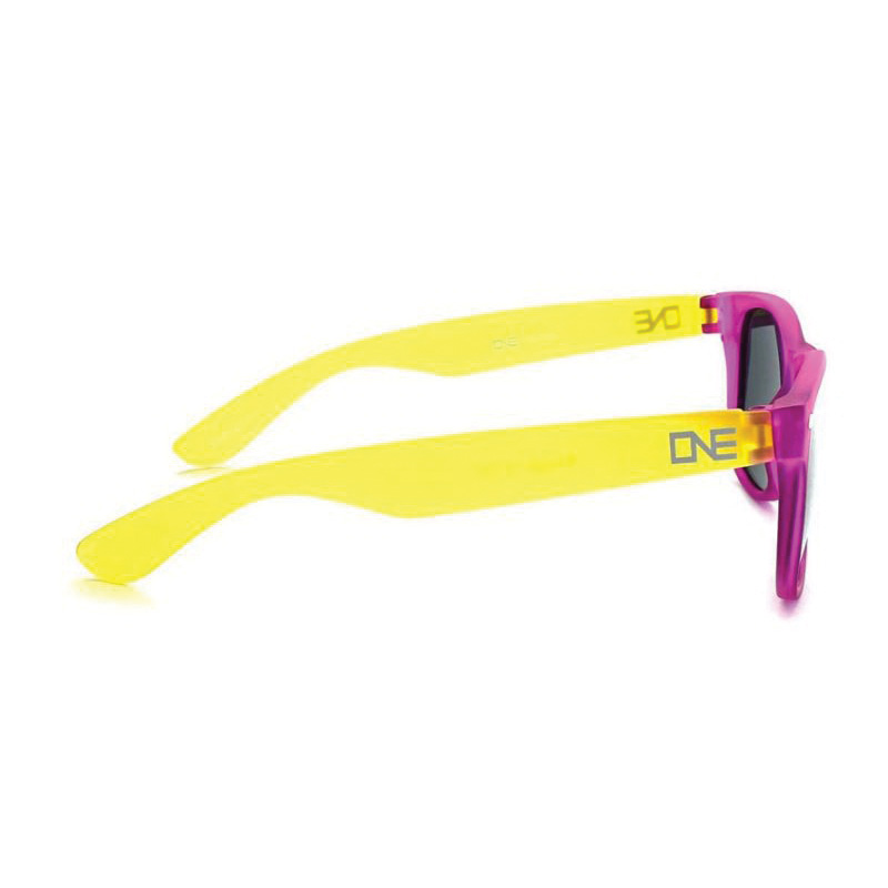 Optic Nerve 16137 Boogie Sunglasses, Wayfarer Frame, Plastic Frame, Matte Purple Frame, Polarized, Smoke Lens - 3