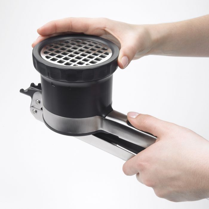 Good Grips 1129780 Adjustable Potato Ricer, 11-3/4 in L, Stainless Steel Handle - 3