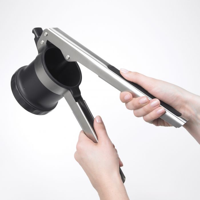 Good Grips 1129780 Adjustable Potato Ricer, 11-3/4 in L, Stainless Steel Handle - 4