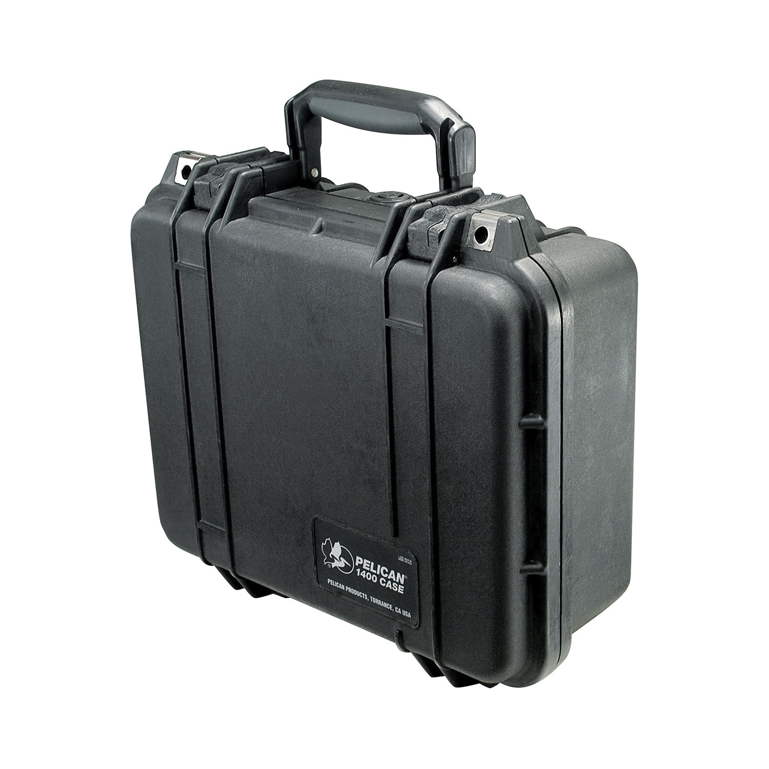Pelican 1400WF Protector Case with Polyurethane Foam, 13.37 in L, 11.62 in W, 6 in H, Polypropylene, Black - 4