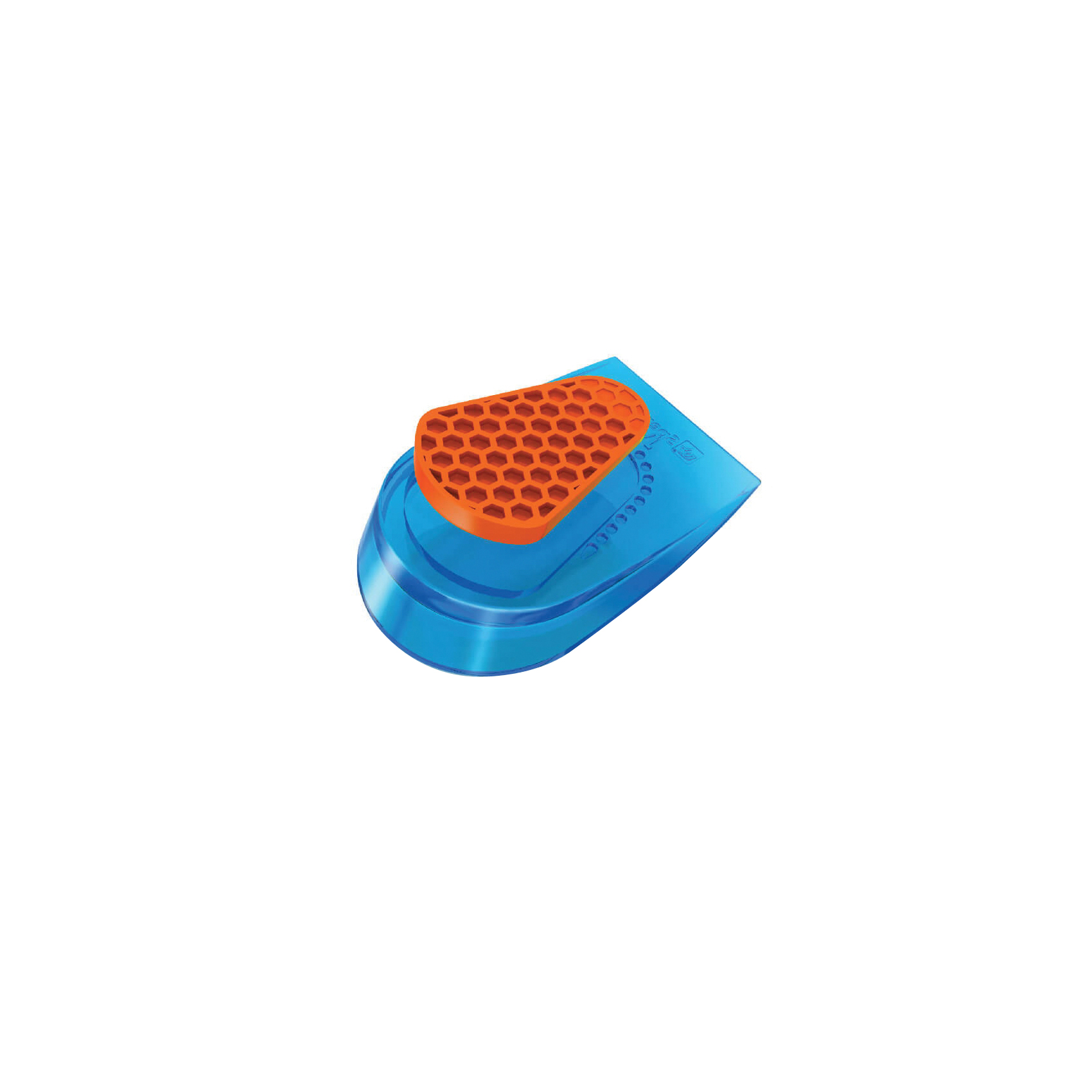Spenco 39-826-S/M Gel Heel Cups, Unisex, S to M, Thermoplastic Rubber - 2