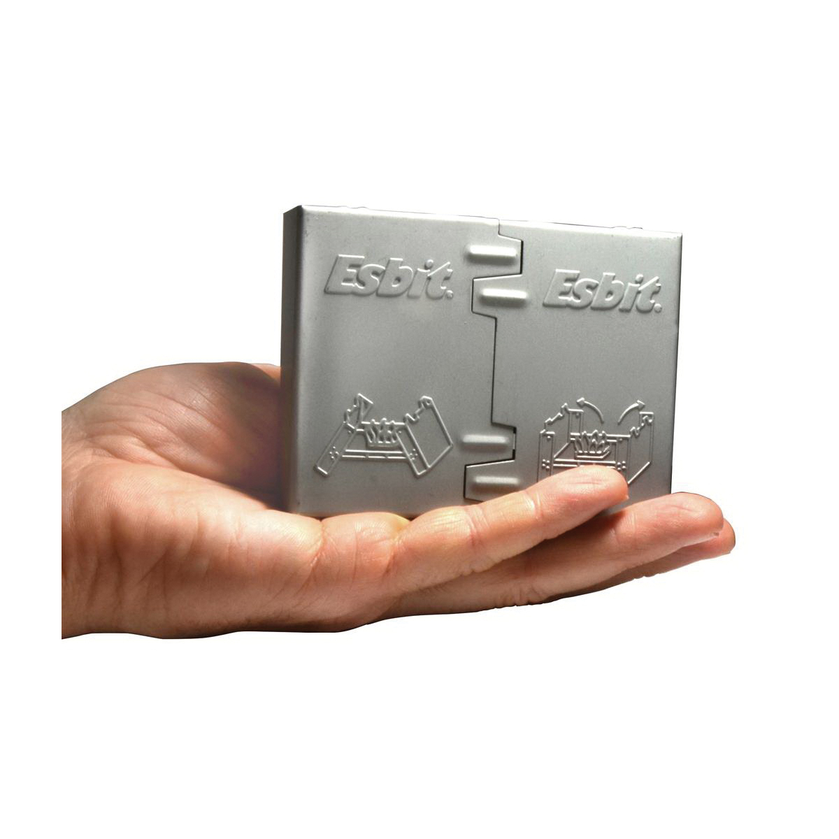 Esbit ESTOVE-6X14 Pocket Stove, Steel - 2