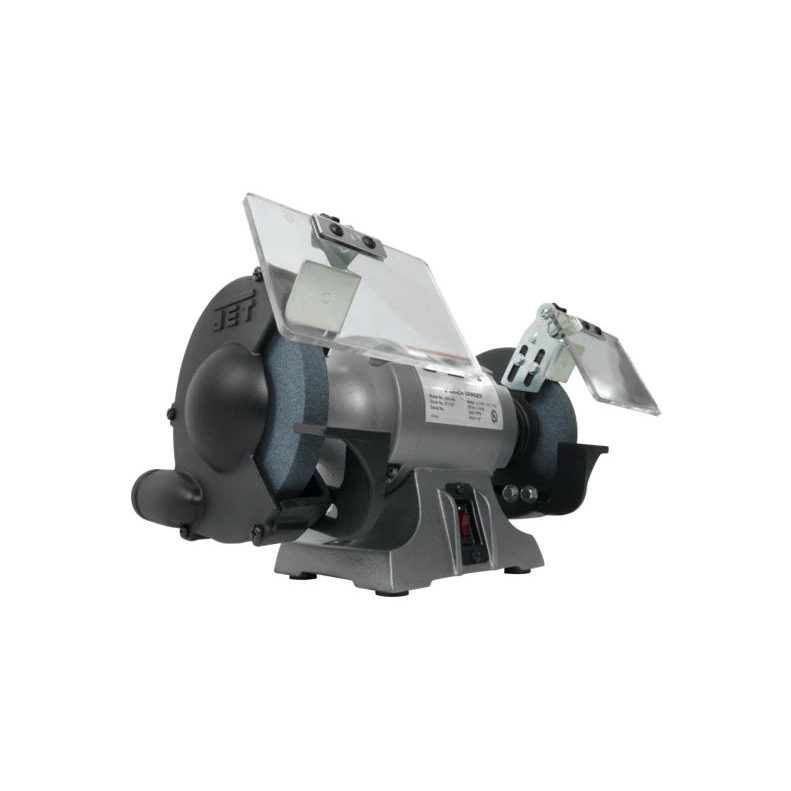 JET 577101 Bench Grinder, 115 V, 5 A, 118 W, 6 in Dia Wheel, 3450 rpm Speed - 2