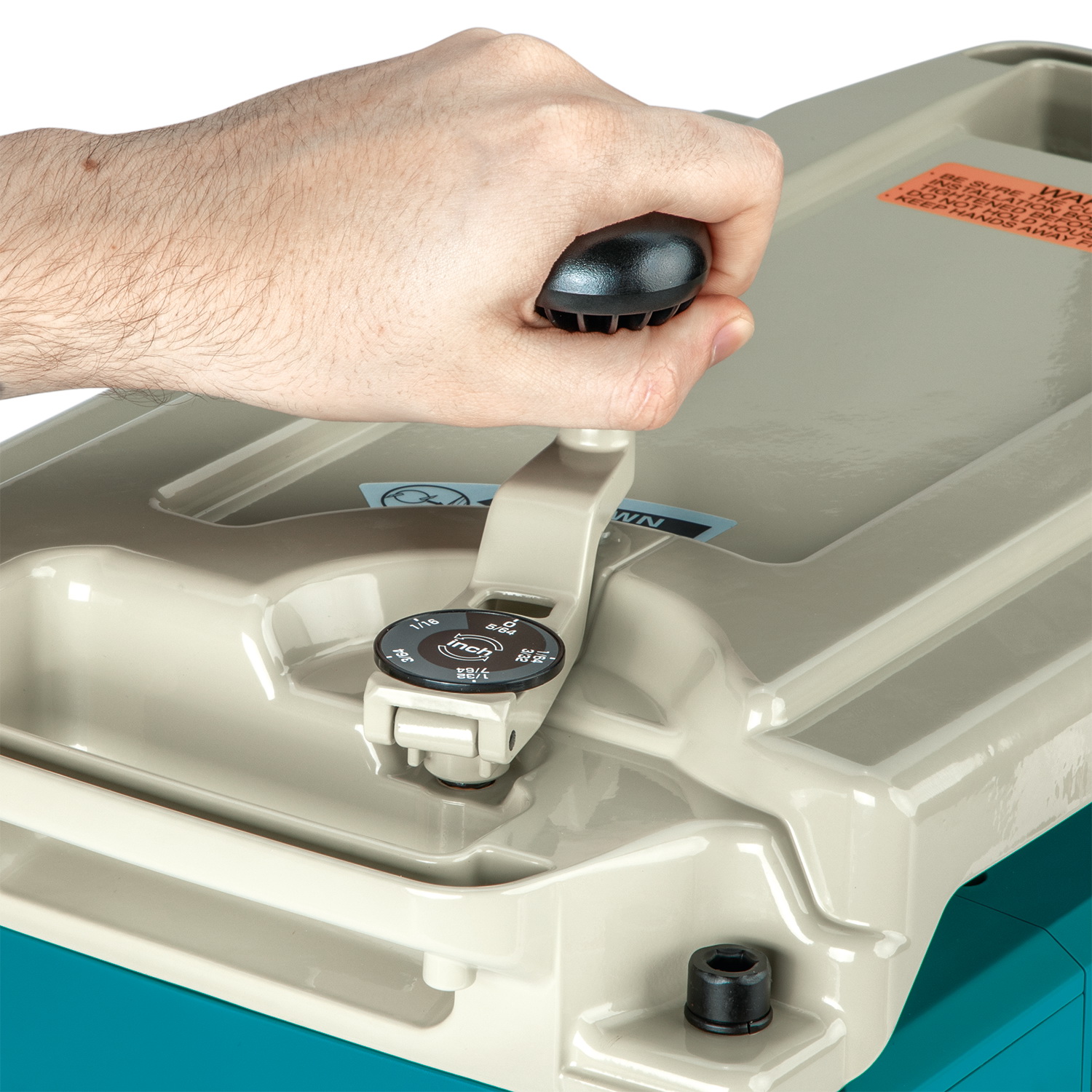 Makita 2012NB Portable Planer, 120 V, 15 A, 1/8 in Max Cut D, 12 in Max Cutting W - 3