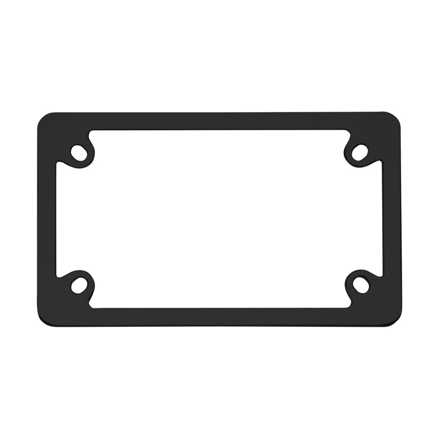 Cruiser Accessories Neo 77050 License Plate Frame, 7-1/2 in L, 4-1/2 in W, Metal, Black - 2