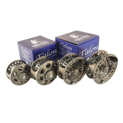 Maxxon Outfitters T-II Talon Fly Reel, 20 lb Line, 5.2 oz Reel, Aluminum, Gray - 2