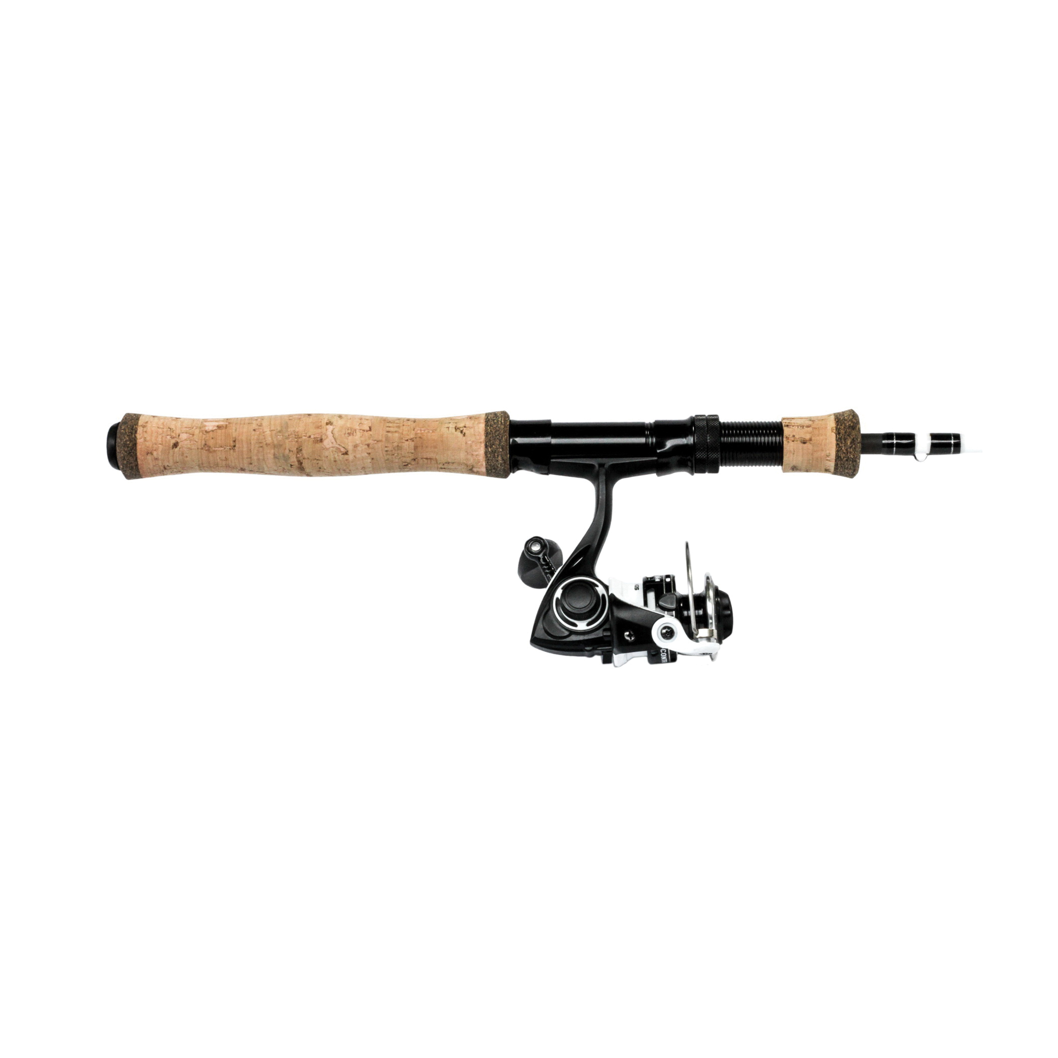 Maxxon Outfitters MO 76V5-4 Versa Fly Rod, 7 ft 6 in OAL, F Handle, Carbon Graphite, Black/White - 2