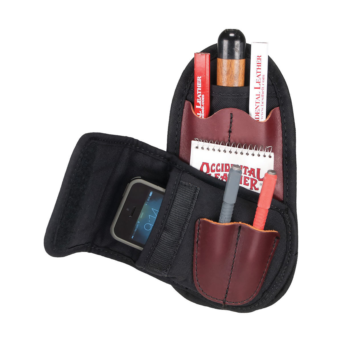Occidental Leather Clip-On Stronghold Series 8578 Essentials Gear Pocket, 7-Pocket, 9-3/4 in W, 7-1/2 in H - 4