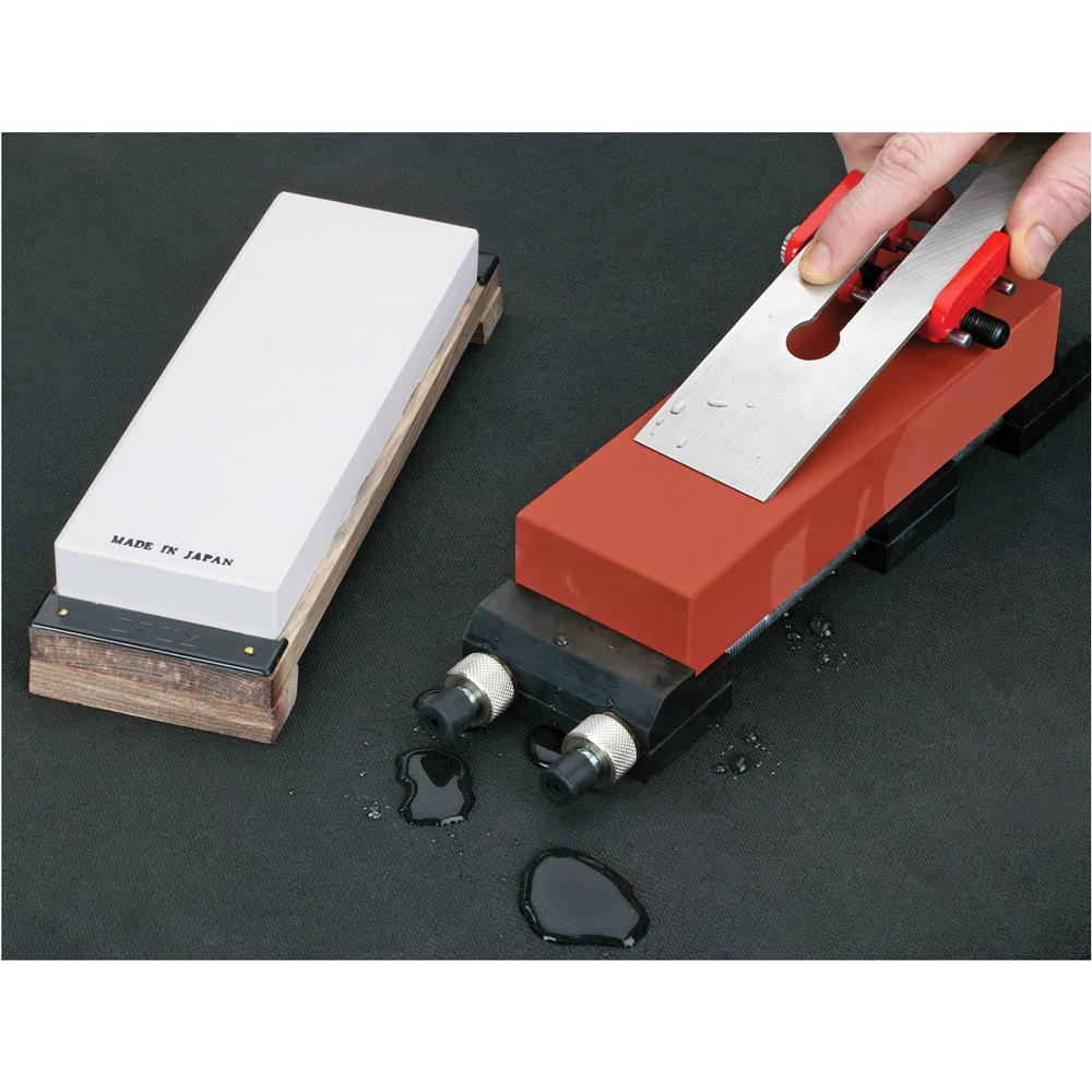 Steelex D1067 Waterstone, 8-1/8 in L, 2-9/16 in W, 7/8 in Thick, 800 Grit - 3