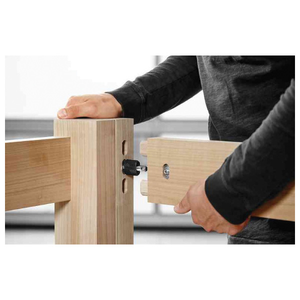 Festool 201353 Connector Set, Includes: (32) Cross Anchors, (32) Silver, Dark Brown, Light Brown, Cover Caps - 3