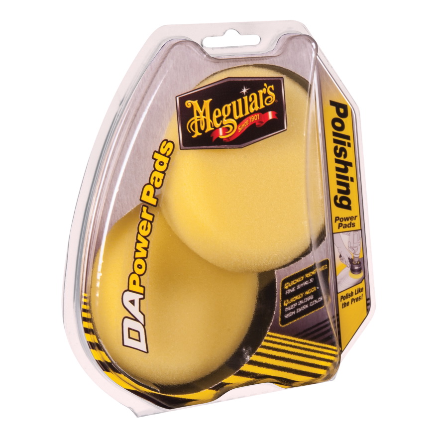 Meguiar's G3508 DA Polishing Power Pad, 4 in, Foam, Yellow - 2