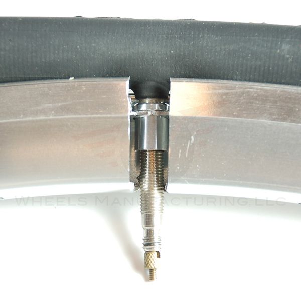 Wheels Manufacturing PSS-1 Presta Stem Saver, Aluminum, Polished - 2