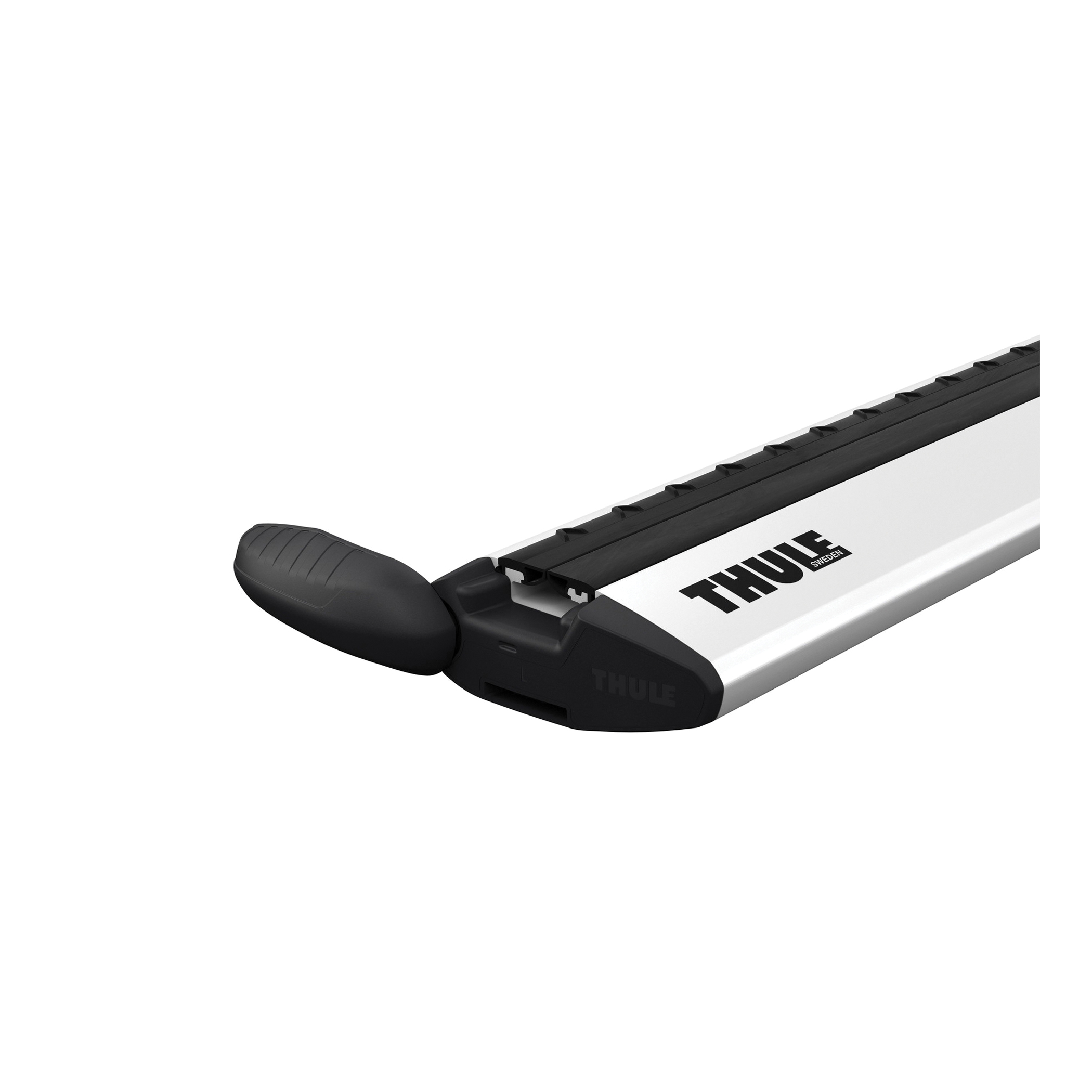 Thule WingBar Evo 711200 Roof Bar, Specifications: 220 lb Load Capacity, Aluminum, 47 in L, 2/PK - 2