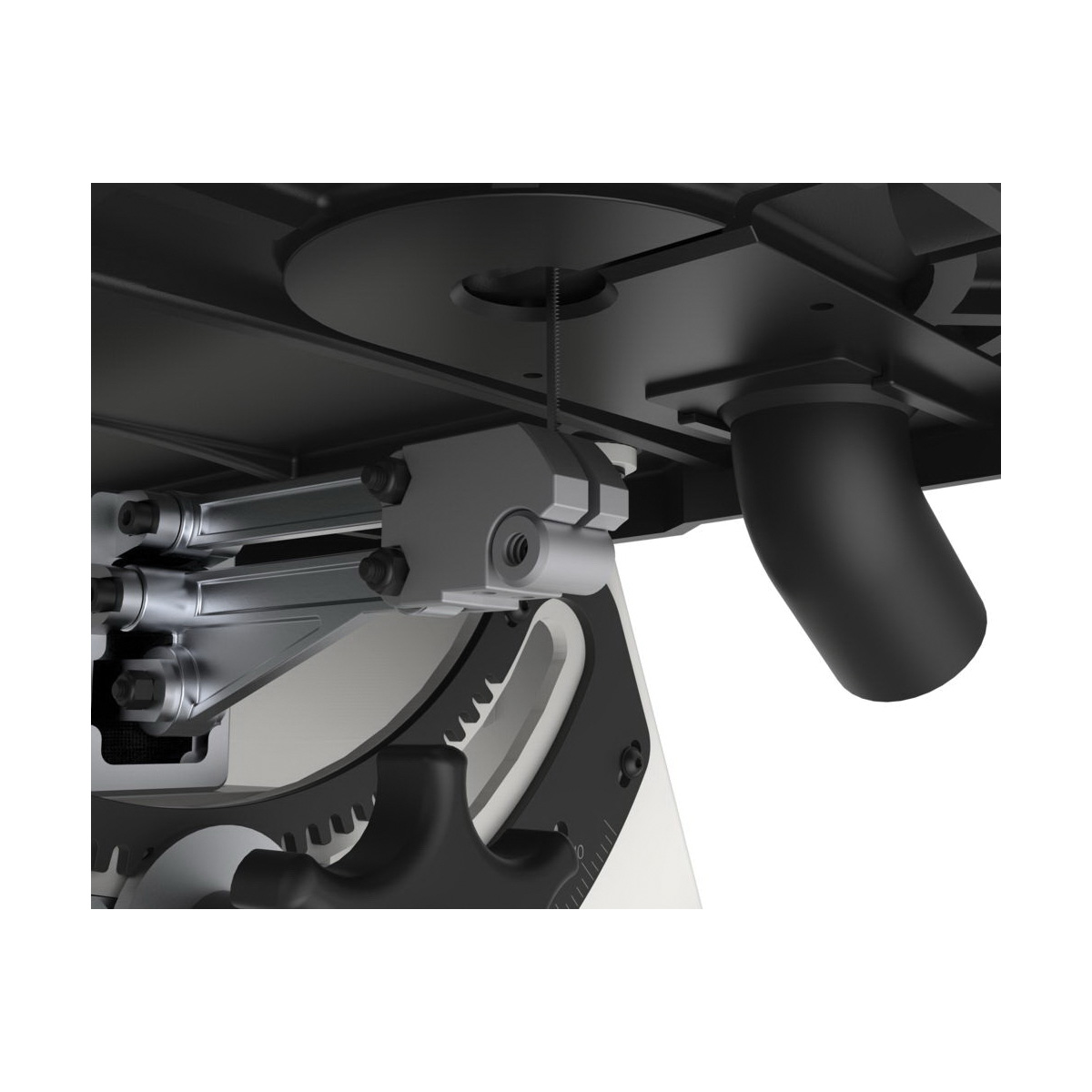 JET 727200K Scroll Saw, 120 V, 1.3 A, 2 in Cutting Capacity, 400 to 1550 SPM, 3/4 in L Stroke - 5