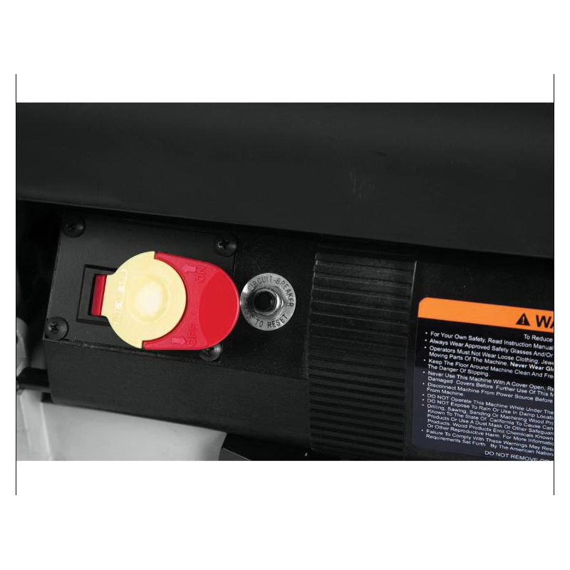 JET JWP-13BT Bench Top Planer, 115 V, 15 A, 2, 1/8 in Max Cut D, 13 in Max Cutting W - 5