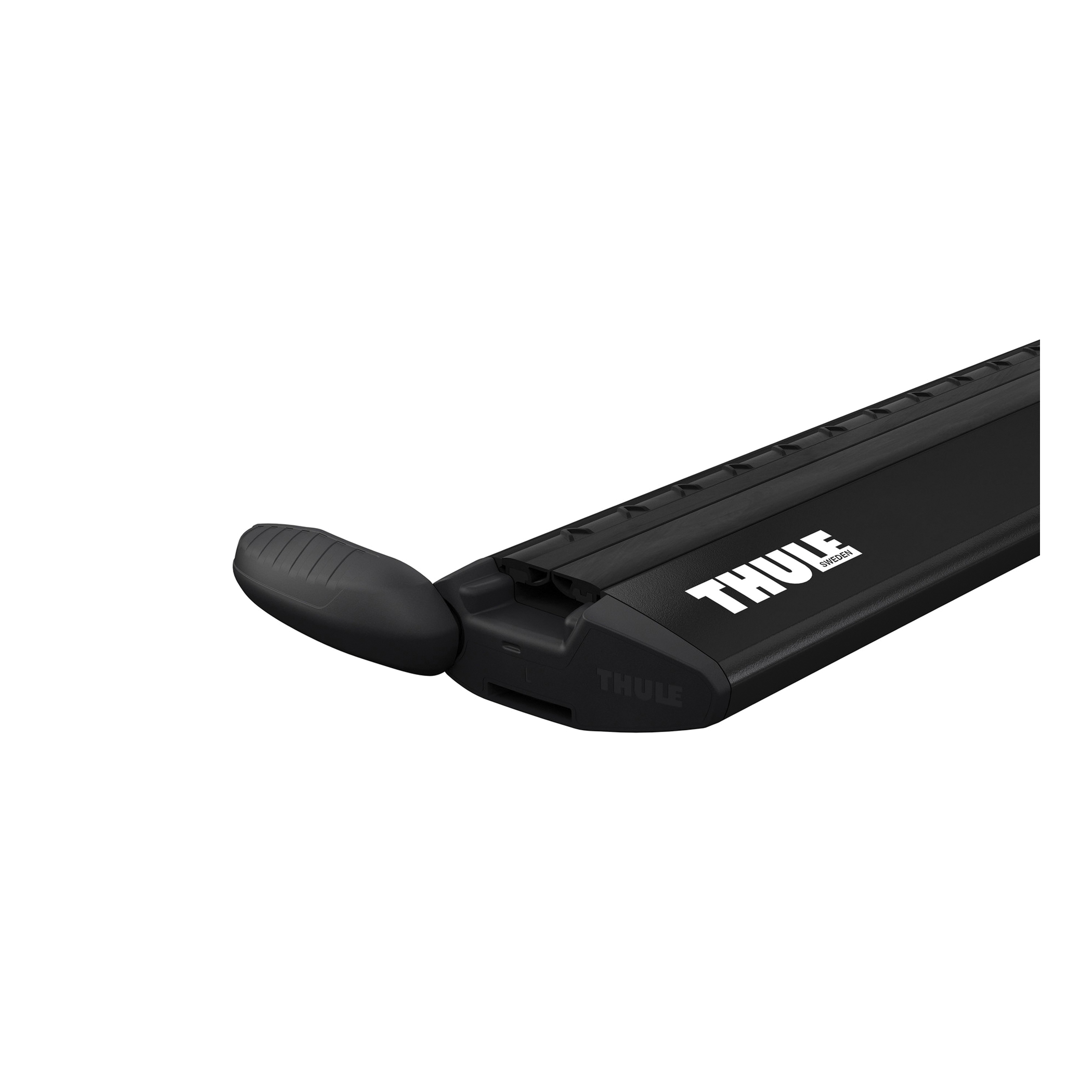 Thule WingBar Evo 711520 Roof Bar, Specifications: 220 lb Load Capacity, Black, 2/PK - 2