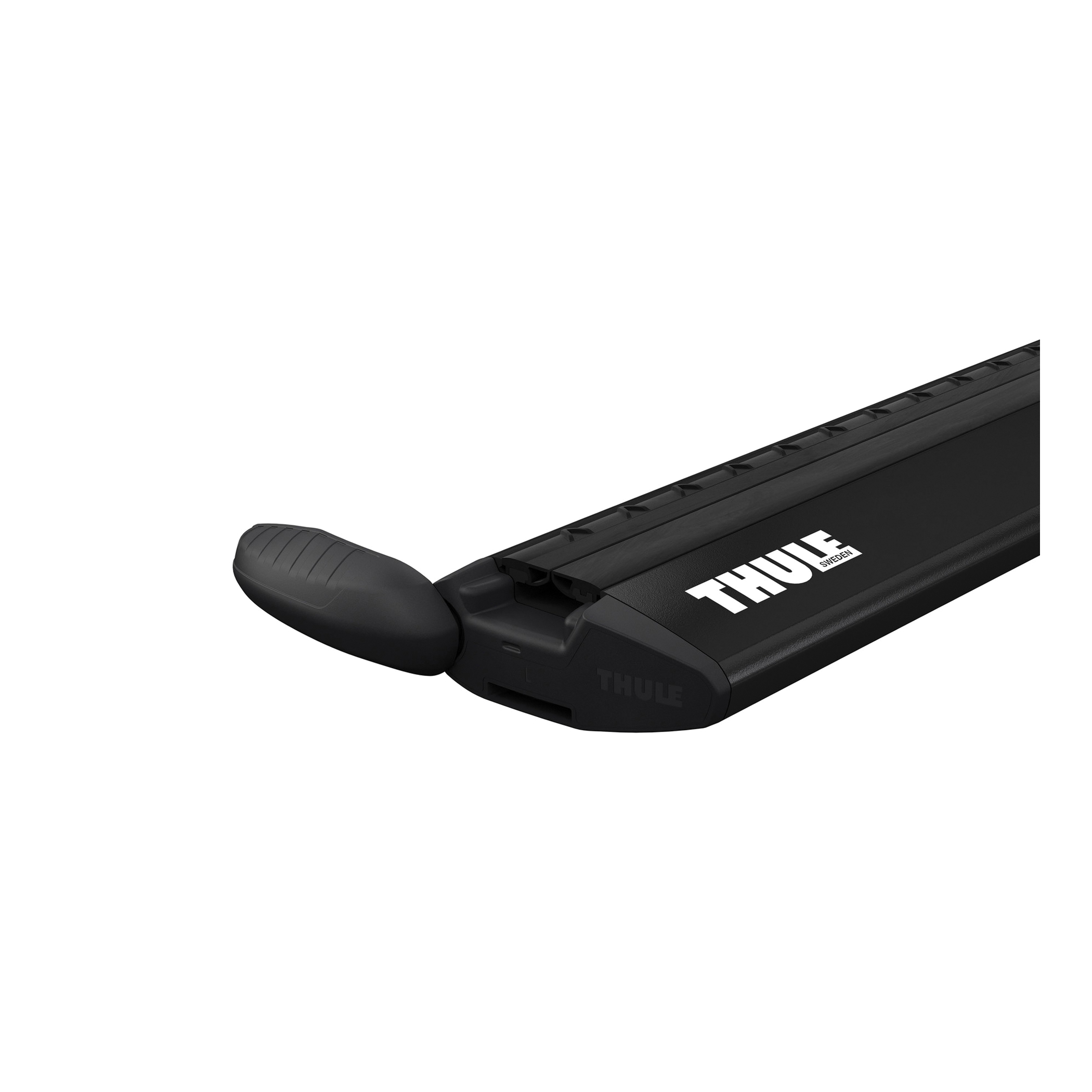 Thule WingBar Evo 711520 Roof Bar, Specifications: 220 lb Load Capacity, Black, 2/PK - 4