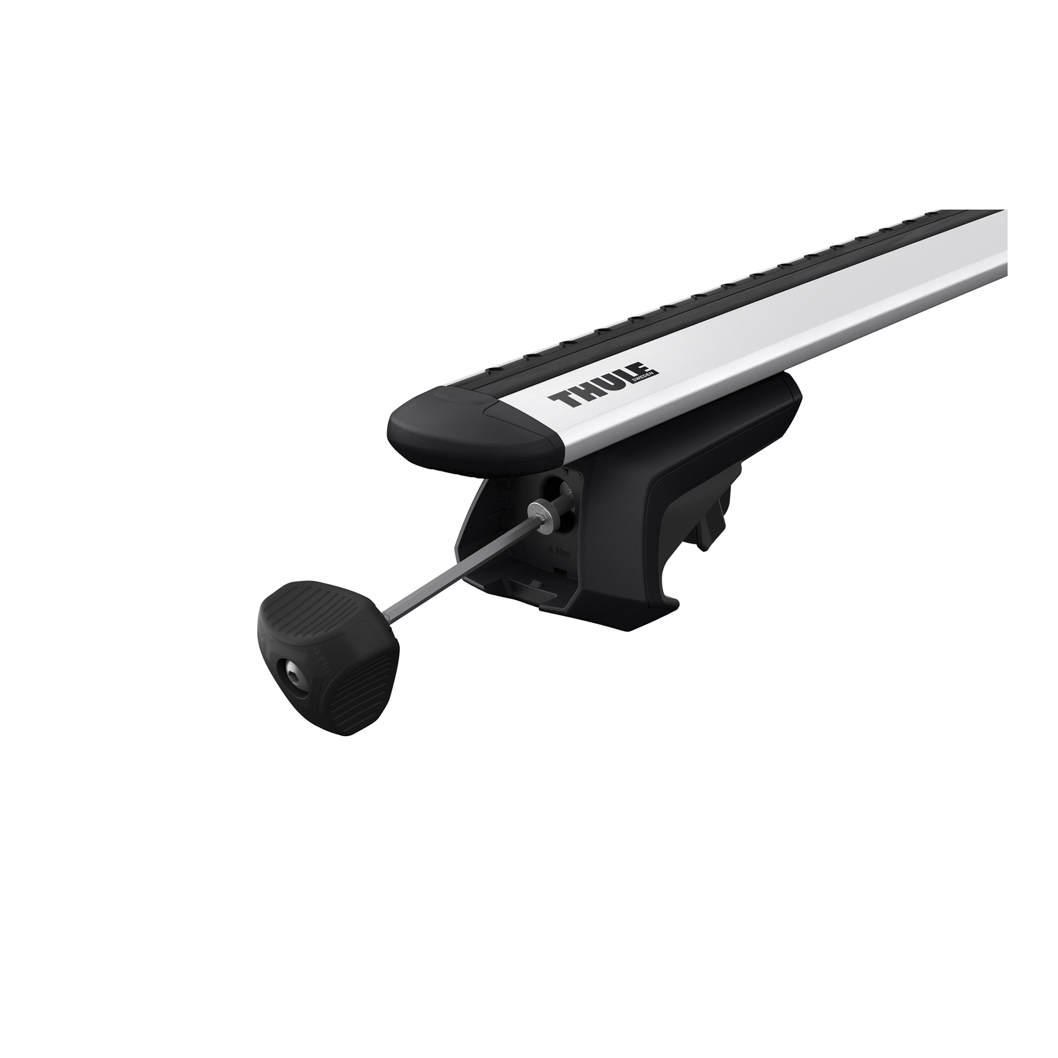 Thule 710401 Evo Raised Rail, For: Thule Aeroblade, Pro Bar, Square Bar, Van TracRac, Wing Bar Evo Models - 3
