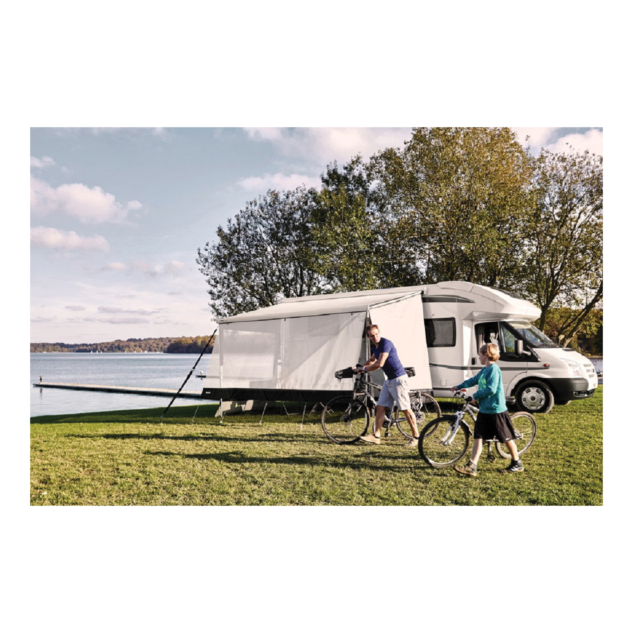 Thule 307285 Sun Blocker, 7.8 ft L x 8.5 ft W x 67 in H Open - 2