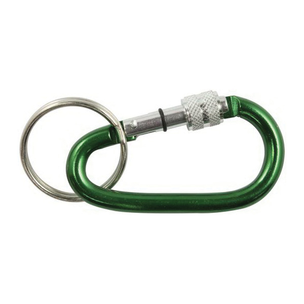 Bison 13LOCKS Key Chain, 3-1/8 in OAL, 1-1/4 in Dia Ring, Aluminum/Steel, Anodized - 2