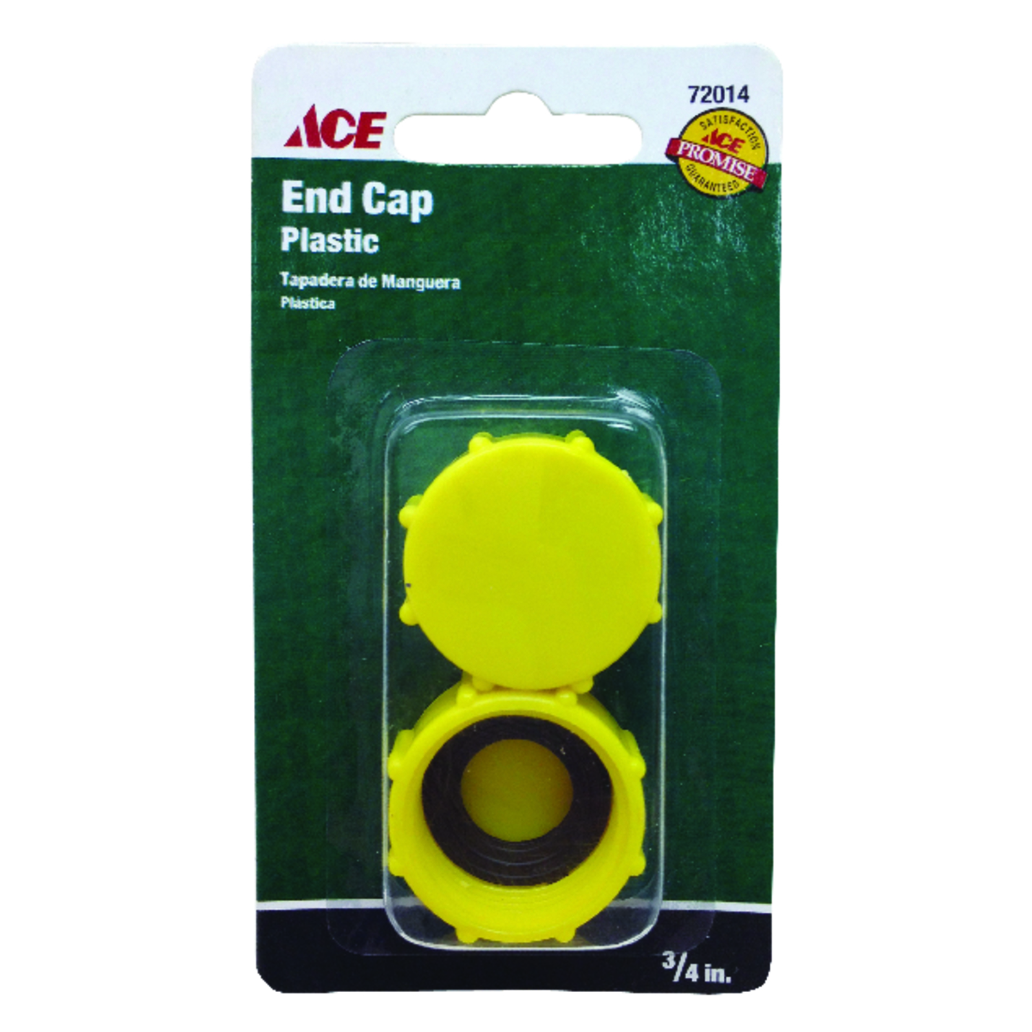 ACE GT8490 Hose End Cap Male Threaded, Male Threaded, Plastic - 2