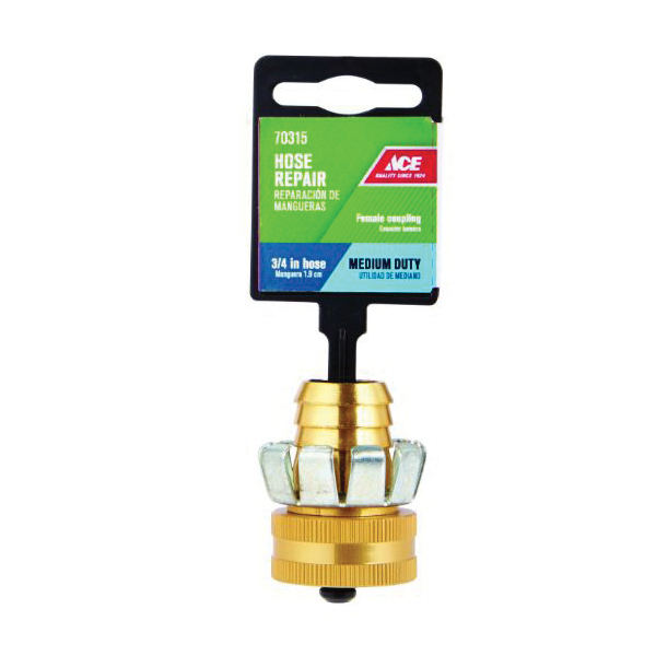 ACE 20Z3/4A Clinch Hose Mender Clamp, 3/4 in, Female, Metal - 2