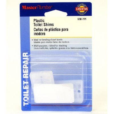 Master Plumber 638221 Toilet Shim, Plastic - 1