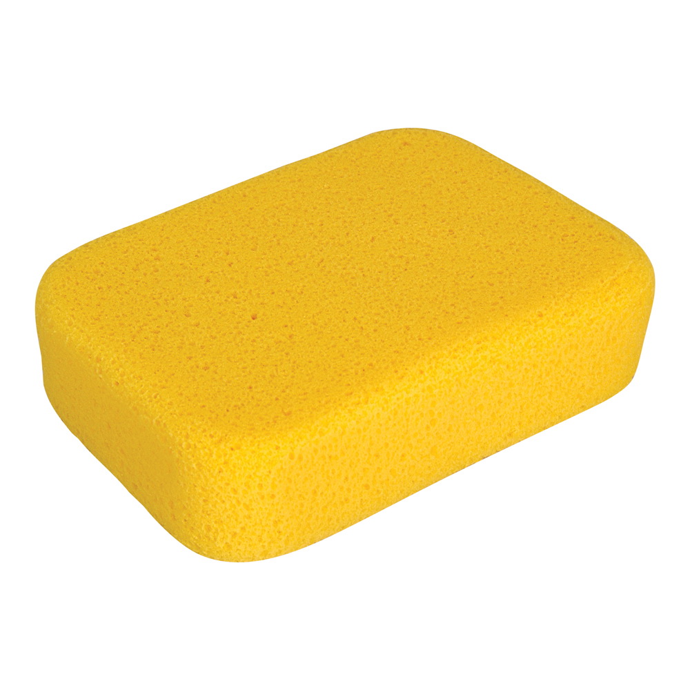 Vitrex 70005Q-24 Grout Sponge, 7-1/2 in L, 5-1/4 in W, Polyurethane, Yellow - 2