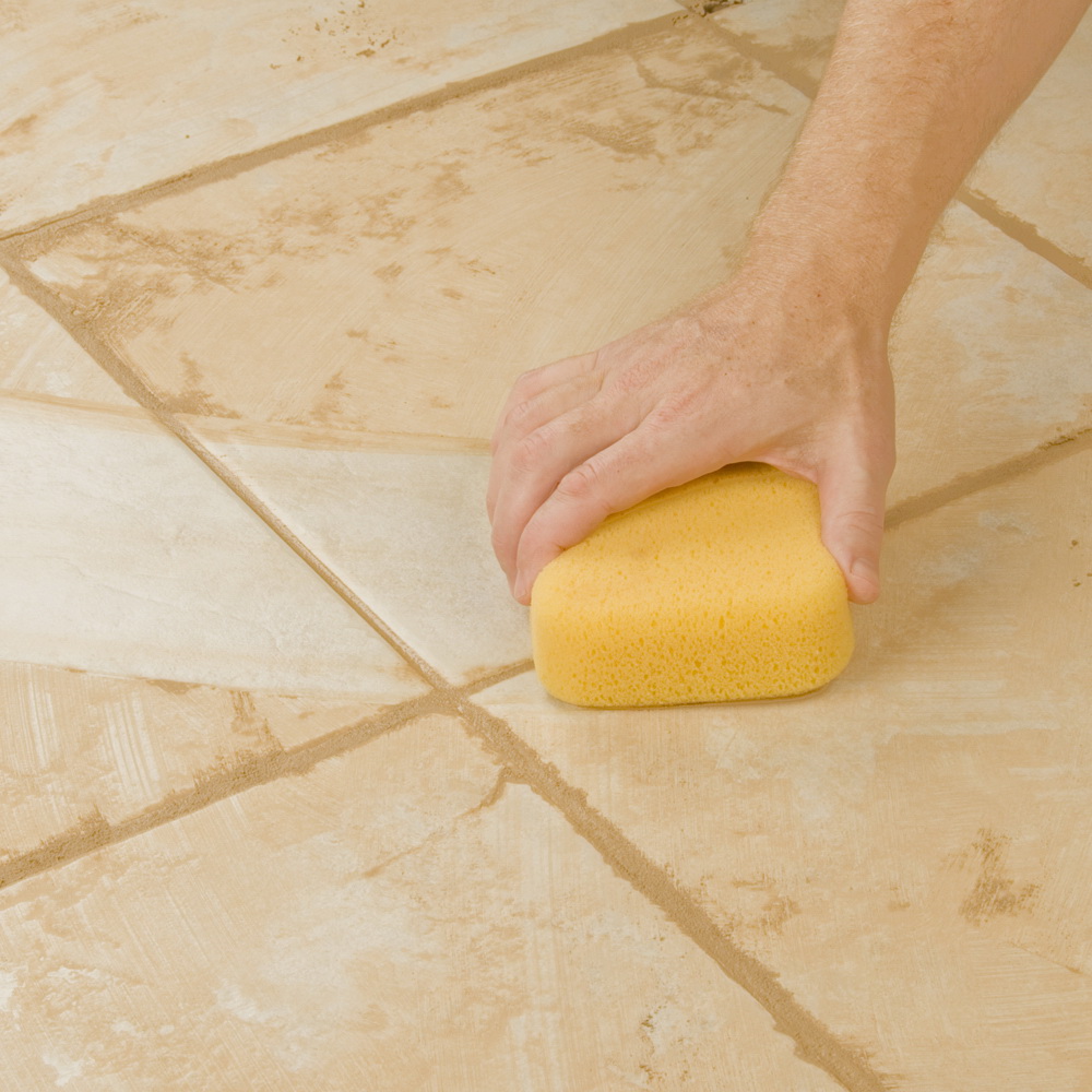Vitrex 70005Q-24 Grout Sponge, 7-1/2 in L, 5-1/4 in W, Polyurethane, Yellow - 3
