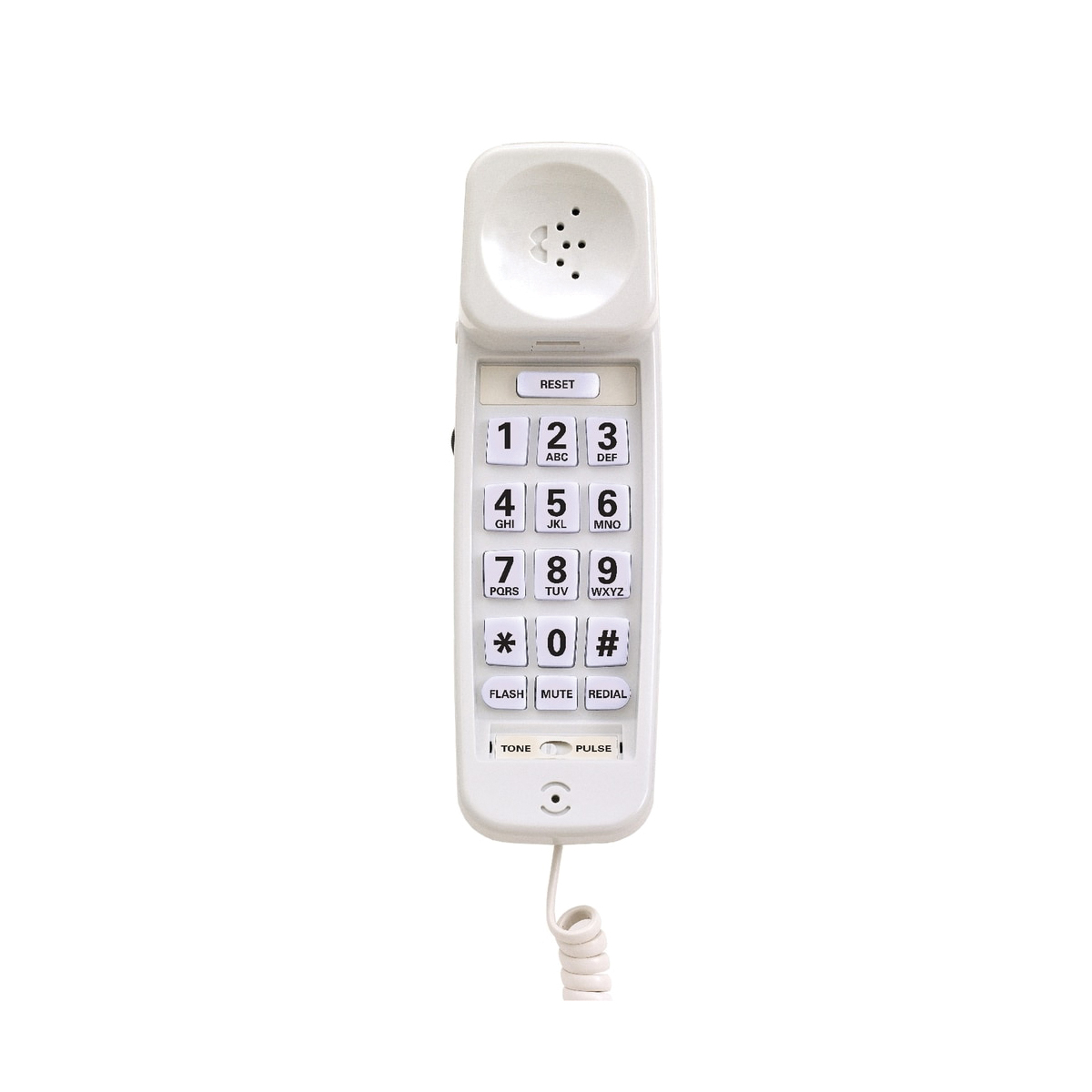 Clarity C-200 Amplified Trimline Phone, 1 -Line, Black - 2