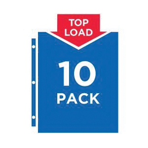 Avery 75540 Sheet Protector, Top Load, Polypropylene, Clear - 3