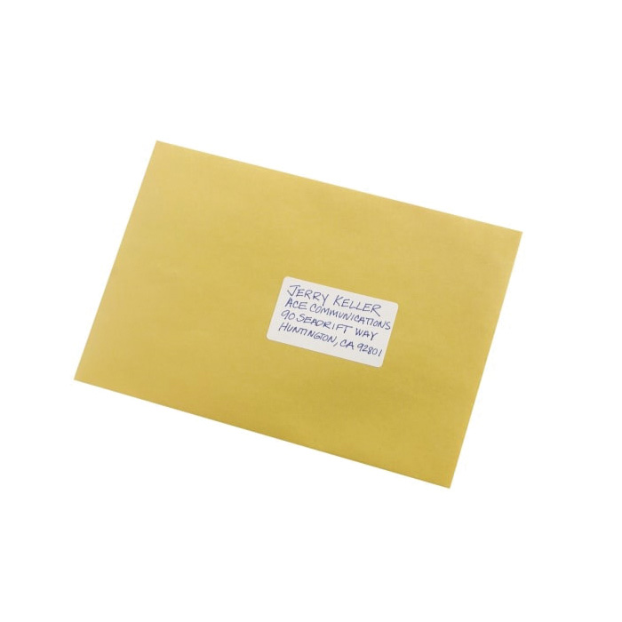 Avery 6117 Write-On Label, 2-3/4 in L, 1-1/2 in W - 2
