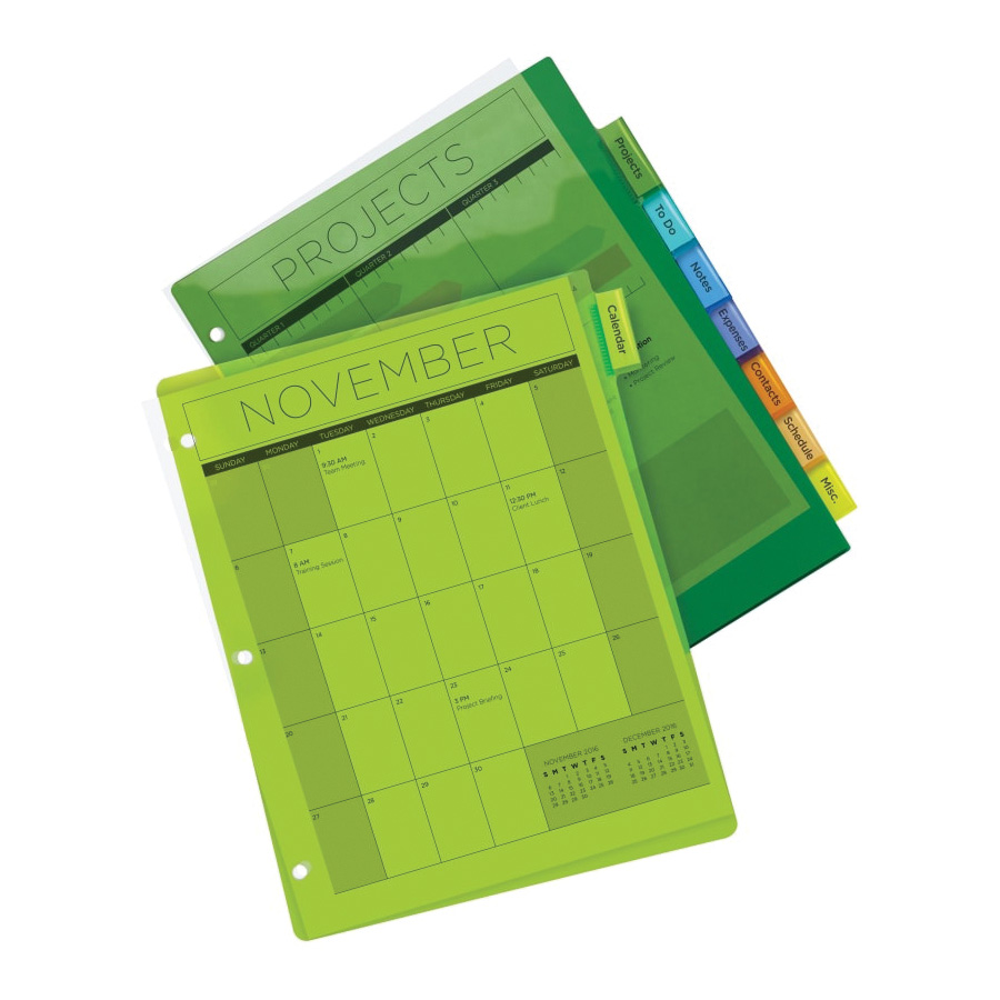 Avery Big Tab 11901 Insertable Divider, Plastic - 2