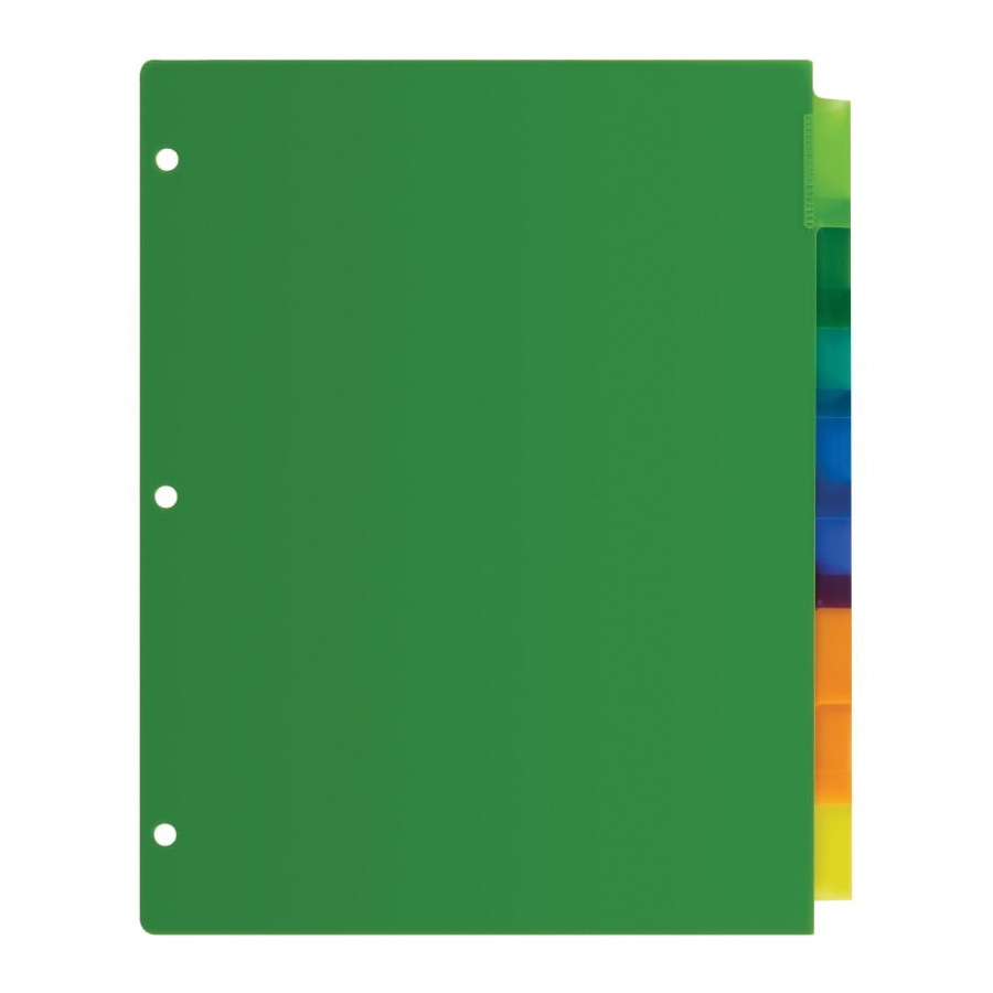 Avery Big Tab 11901 Insertable Divider, Plastic - 3