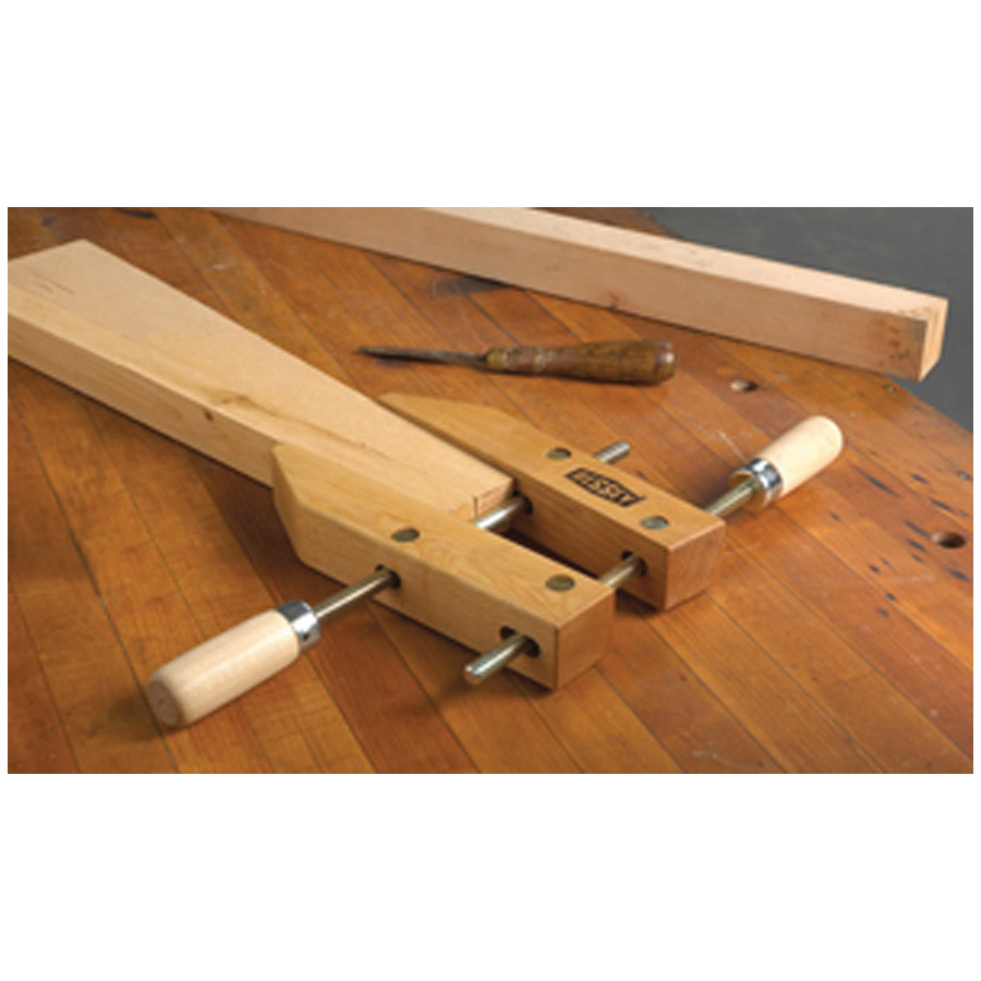 Bessey HS-6 Handscrew Clamp, 6 in Max Opening Size, 3 in D Throat, Wood Body - 2